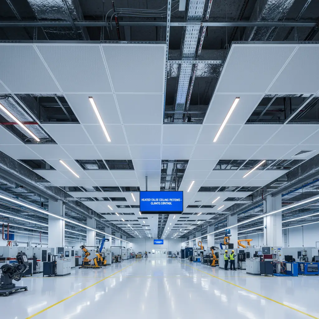 Heated False Ceiling Systems